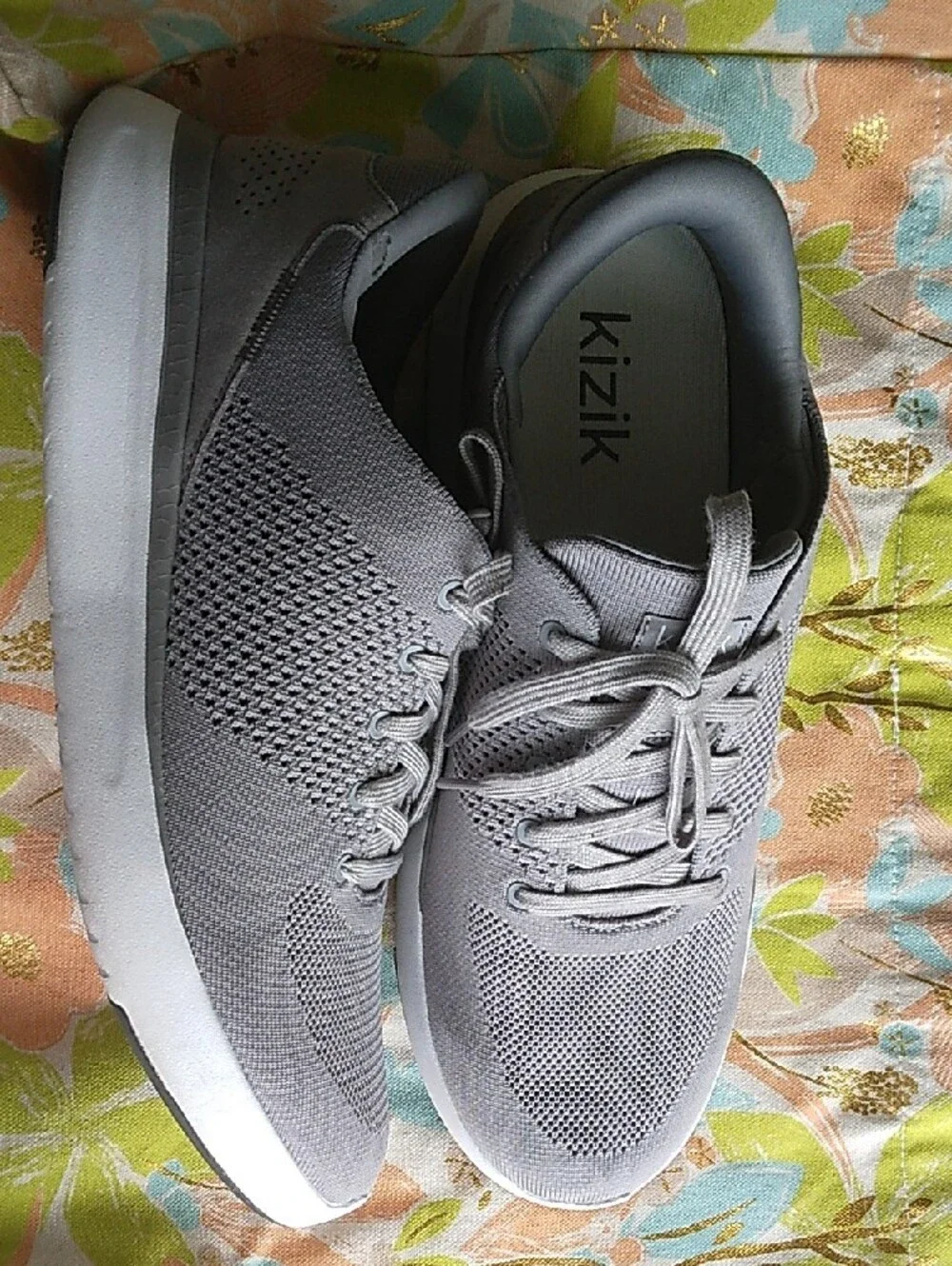 Kizik Lima The Hands Free Gray Slip On Sneaker